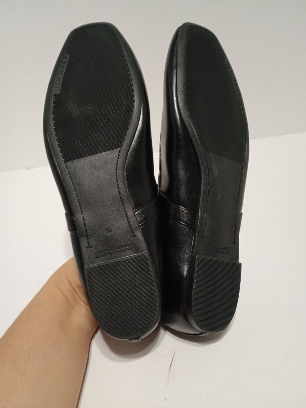 Old Navy Black Mary Jane Ballet Flats Buckle Square Toe Women’s Size 10 NWT - Picture 7 of 9